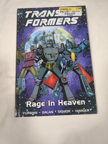 Transformers Rage In Heaven By Simon Furman Galan Senior Yaniger - Hardcover - Picture 1 of 9