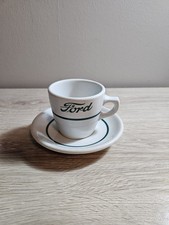 Ford Motor Co. Cafeteria China Cup & Saucer China Shenango Mug Vintage
