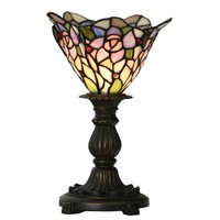 5LL-6336 Tiffany Tischlampe Tischleuchte Schreibtischlampe Clayre & Eef / Lumila