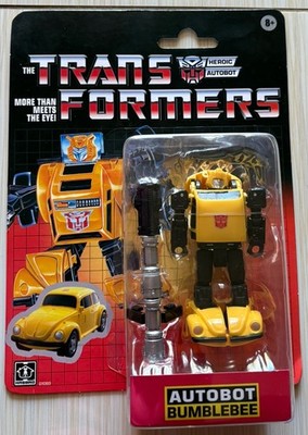Transformers More Than Meets The Eye Heroic Autobot Bumblebee NEW 8+