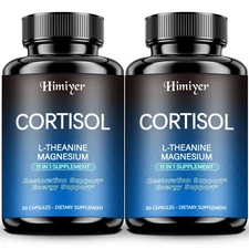 2 bottles (120 tablets per bottle) - Adrenal Fatigue Supplement, for Men