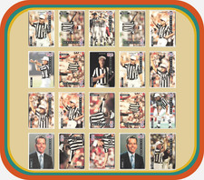 NFL Officials Lot 20 Football Cards 1990-91 Pro Set Art McNally Grier Dooley