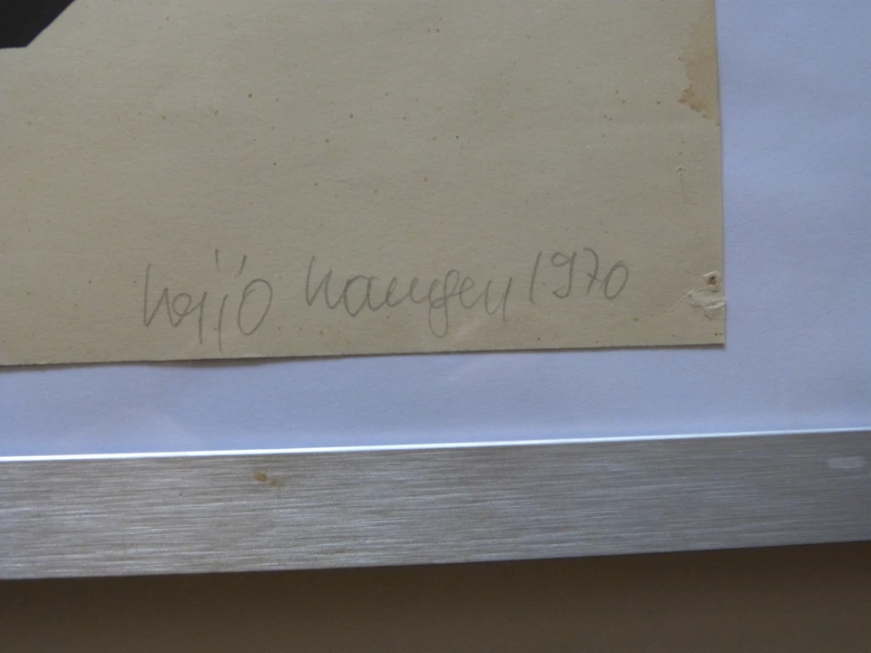 Hajo Hangen Siebdruck Kunstverein Wiesbaden - Bild 2 von 4