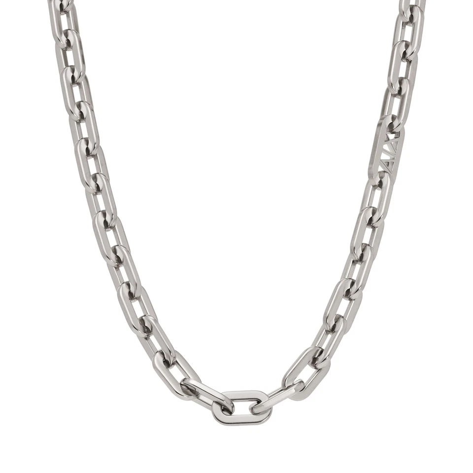 Collier Homme ARMANI EXCHANGE AXG0116040 Acier Inoxydable - Photo 2/2