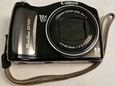 Canon Powershot SX100 IS Digital Camera 8.0MP FLASH DOES NOT WORK 