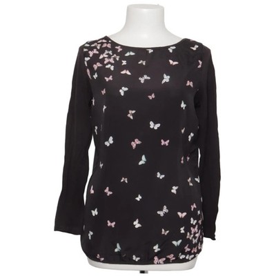 Orsay, Bluse, Größe: L, Schwarz/Mehrfarbig, Polyester/Viskose, Print, Damen #Cfb