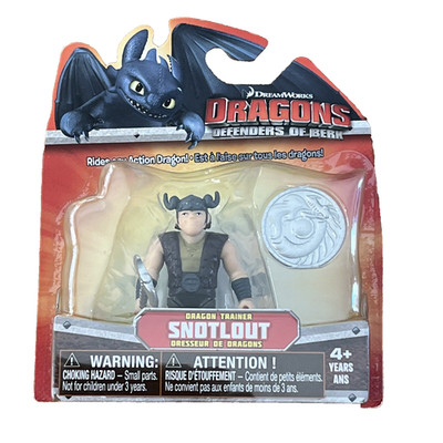 2013 Spin Master - Dragons Defenders of Berk - Dragon Trainer Snotlout 3'' Figure