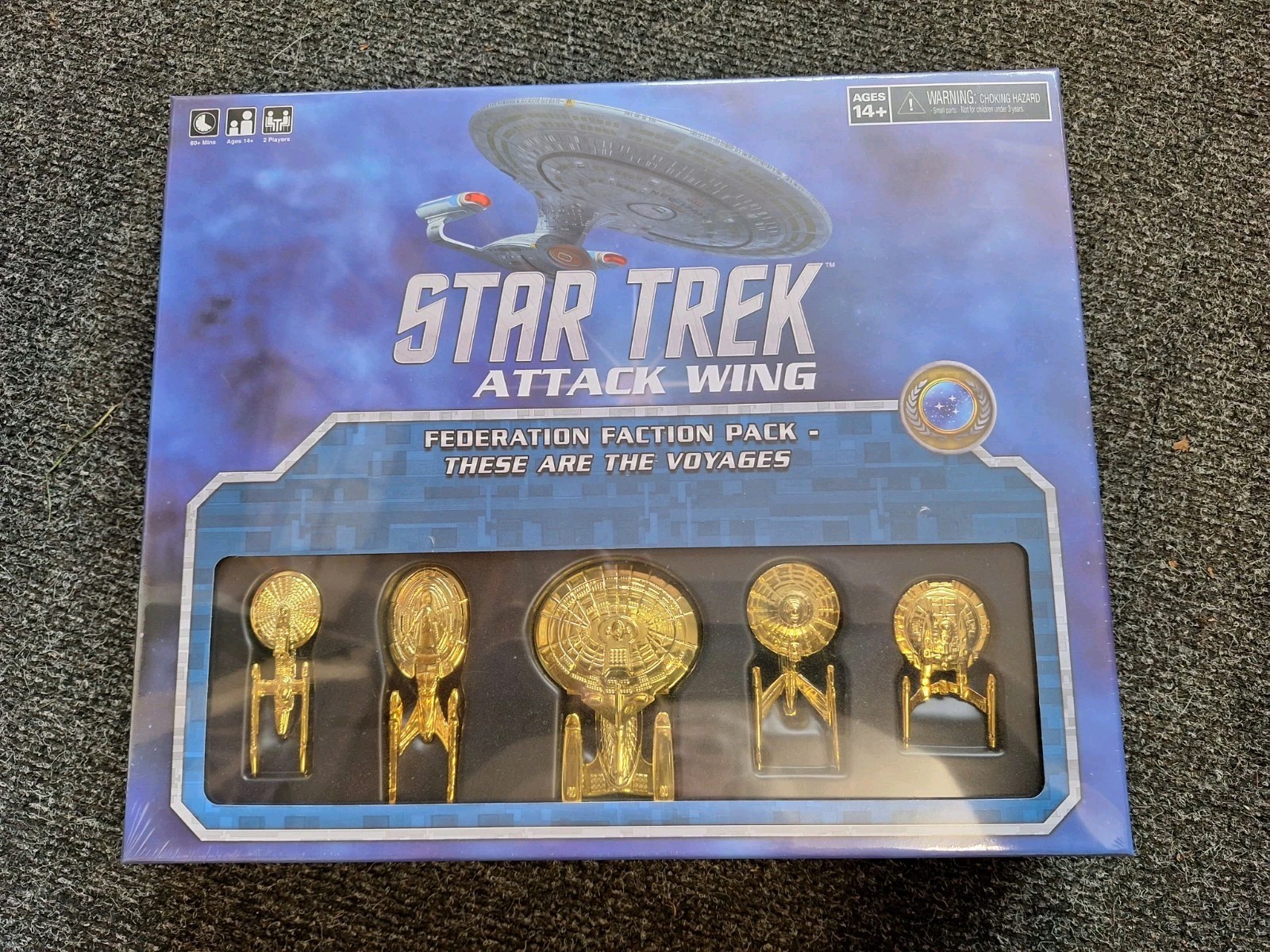 Star Trek Attack Wing - THESE ARE THE VOYAGES - Federation Faction BNIB