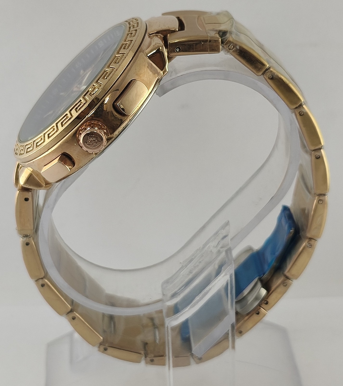 Luxury Versace Men Quartz Blue Dial With 'Date' Wristwatch "Keep Good Time" thumbnail 7