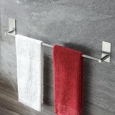 Towel Bar 24 Inch Self Adhesive Towel Holder Hand Towel Rack Stick on Wall S