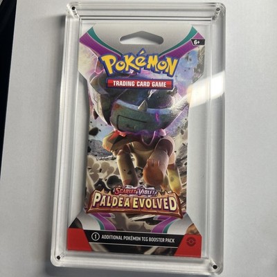 pokemon paldea evolved sleeved booster pack In Case
