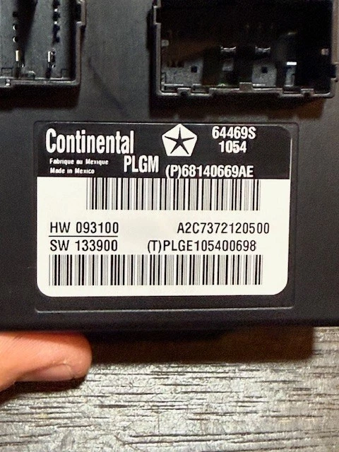 2014-2022 Dodge Durango Jeep Grand Cherokee Tailgate Liftgate Module OEM - Image 3 of 3