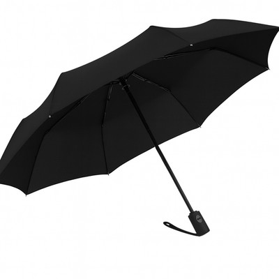 Doppler Magic Carbonsteel Regenschirm   uni schwarz, 56/8-teilig