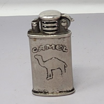 Vintage Camel Cigarette Lighter With Camel Engraving Untested