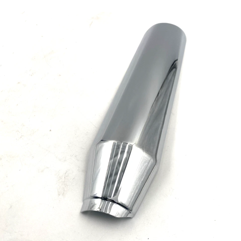 oem Harley 65463-00 Chrome Slip On Exhaust Heat Shield 00-17 Softail Fatboy - Image 4 of 4