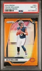 2024 PANINI PRIZM ORANGE PRIZM #301 CALEB WILLIAMS ROOKIE RC 108/249 PSA 8