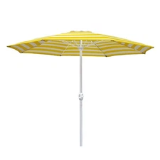 In The Swim Poolside Umbrella Shade – Outdoor UV-Resistant Patio Umbrella for