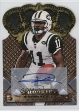 2011 Panini Crown Royale Rookie Gold Signatures /499 Jeremy Kerley #144 Auto j4h