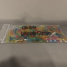 VINTAGE Lite Brite Ultimate Classic Replacement Pegs, New in Bag