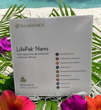 Nu Skin Pharmanex LifePak Nano 60 Packets New Sealed Exp 12/2027