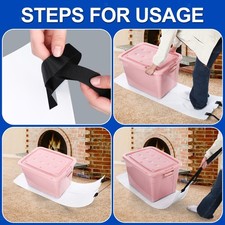 2 Pieces Appliance Sliders Reusable Multifunctional Furniture Moving Slides