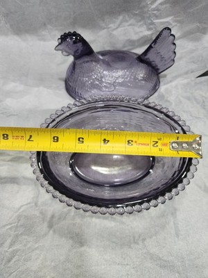 New Indiana Style Light Purple Hen On Nest 7''