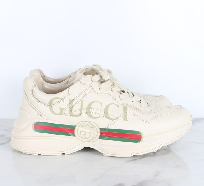 Gucci Logo Lighton Sneakers 8 (270) SKU | eBay Gucci Logo Lighton Sneakers 8 (270) SKU | eBay