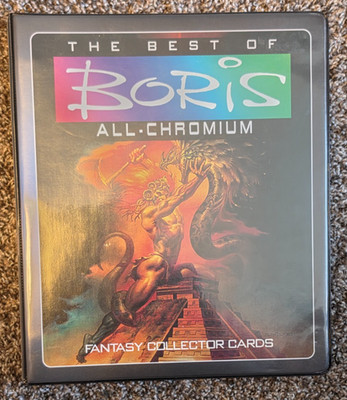 The Best of Boris All-Chromium Fantasy Coll. Cards Binder, 80 Base, 3 Omnichrome