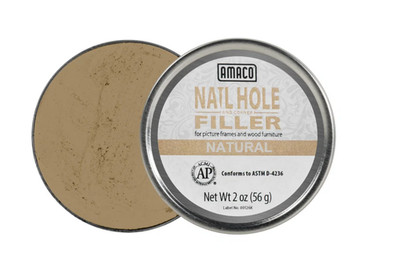 Amaco Wachsfüller Natur 56g Nagel Bilderrahmen Holz Möbel 2oz Eckfüllung