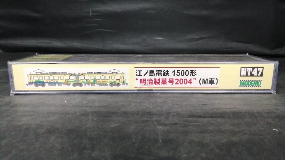 MODEMO NT47 Enoshima Electric Railway Type 1500 "Meiji Seika 2004" calibro N - Immagine 3 di 4