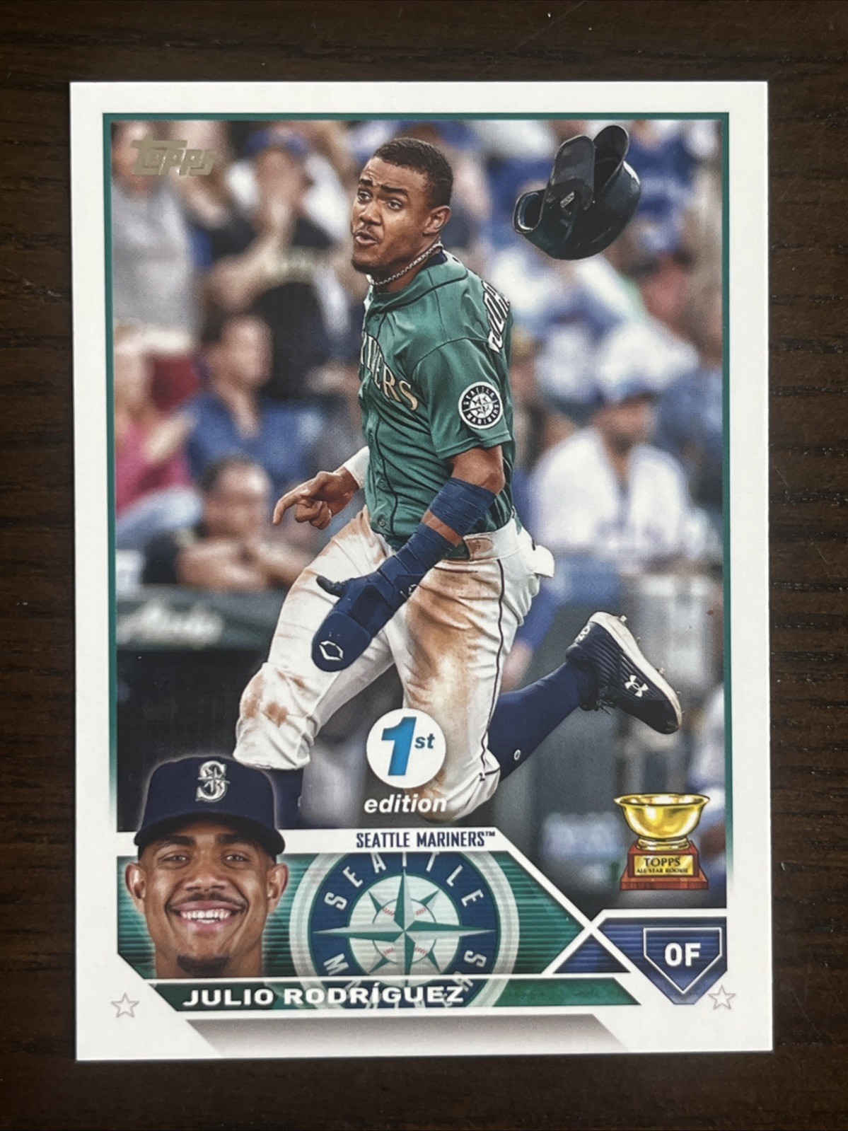 2023 Topps 1st Edition #330 Julio Rodriguez Seattle Mariners