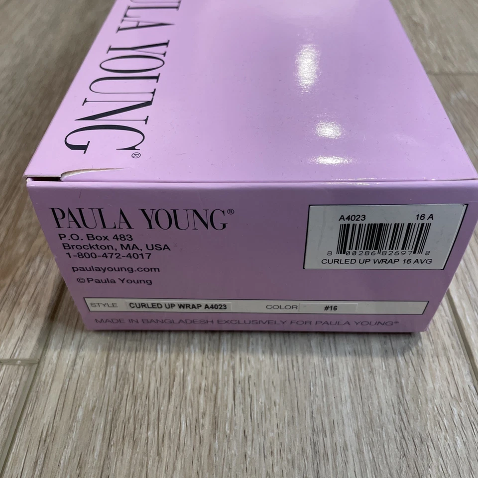 Piezas de cabello Paula Young envoltura rizada A4023 color #16 totalmente nuevas Foto 3 de 4