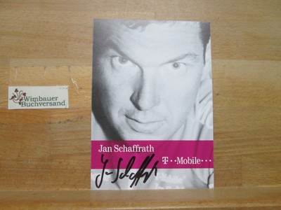 Original Autogramm Jan Schaffrath T Mobile /// Autogramm Autograph signie 251102
