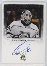 2022-23 SP Authentic UD Authentics Cal Petersen #UDA-CP Auto 14bn