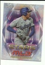 FREDDIE FREEMAN 2023 Topps Chrome Stars of the MLB #27 $4 Los Angeles Dodgers