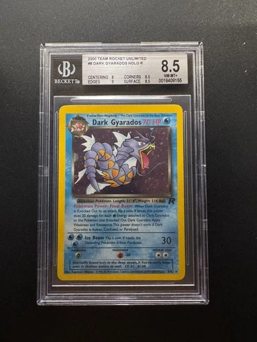 Dark Gyarados Holo NM-MT+ BGS 8.5 2000 Team Rocket Unlimited