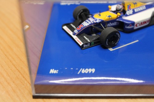 1:43 Minichamps Williams World Champions edition set4 1992 & 1993 Mansell Prost - Picture 10 of 10