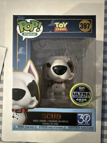 Funko NF T Funko Pop! Vinyl: Pixar Scud (Digital Pop! Release) Funko (Exclusive)