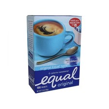 Equal Original Artificial Sweeteners Packet - 115/Box /GM1-1743-20026039-NIB 