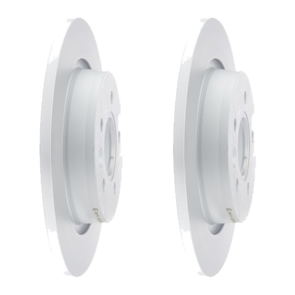 2 Bremsscheiben Ø 280 Mm Voll Bosch Bremsen-Expertise Passend FüR U.A. Volvo V40-image