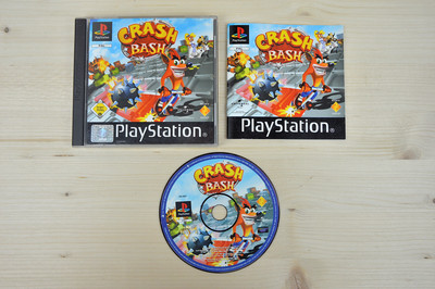 PS1 - Crash Bash - (OVP, mit Anleitung)
