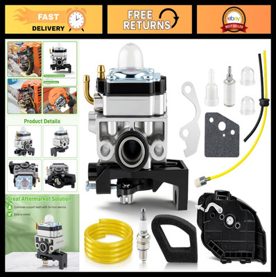 224L Carburetor & Air Filter Cover Rebuild Kit for 324L 324HDA 55X 524R Trimmer