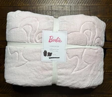 Pottery Barn Kids Barbie™ Fur Comforter  Twin New
