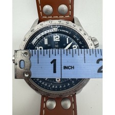 Hamilton Khaki Aviation X-Wind Auto Blue Dial Leather Band Men Watch H77765541 9