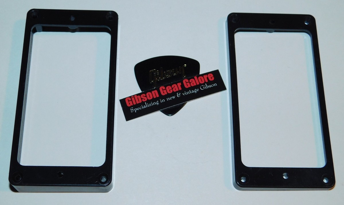 Les Paul Pickup Rings Humbucker Vintage Black Guitar Parts SG M69