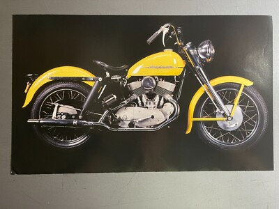 HARLEY DAVIDSON 初期スポーツスターとKモデルフォトアルバム 1953 Harley Davidson K Motorcycle Picture, Print - RARE!! Awesome