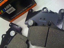 350z G35 Carbon Ceramic Front Brake Pads - Brembo Calipers