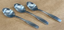 VINTAGE 3PC ONEIDA COMMUNITY STAINLESS PAUL REVERE SOUP SPOON FLATWARE LOT