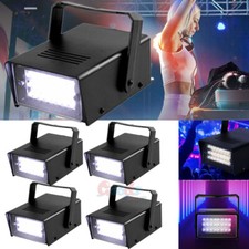 Disco Party 24 LED Lights Stage Light Strobe DJ Flash Light Indoor Dance Lamp