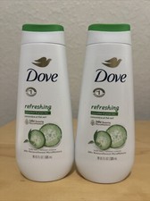 Dove Refreshing Cucumber and Green Tea Body Wash 11 oz, 2 Count